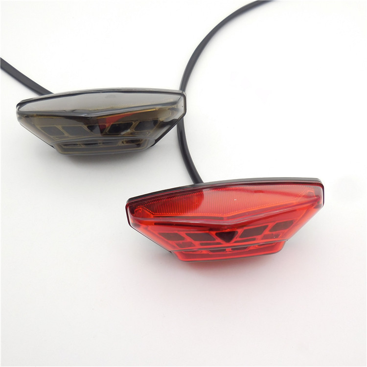 CH-2067 suitable for BMW motorcycle modified LED rear tail light electric car brake driving license plate integrated light
