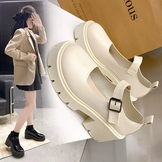2026年夏季日系春夏jk制服鞋子增高厚底学生玛丽珍高跟复古单鞋英