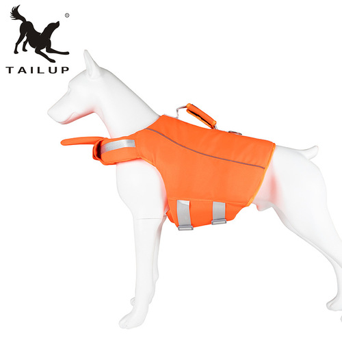 Manufacturer's new pet waterproof life jacket dog swimming surfing vest reflective clothing buoyancy anti-drowning vest