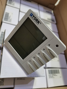 York Thermostat Apc-Tms2000Db2 Lcd Air Conditioning Panel Fan Coil Temperature Control Switch 7-Wire Control