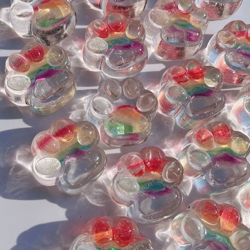 Xiaohongshu's same cat claw pinch jelly wax pinch jelly glue pinch pinch taiyaki pinch