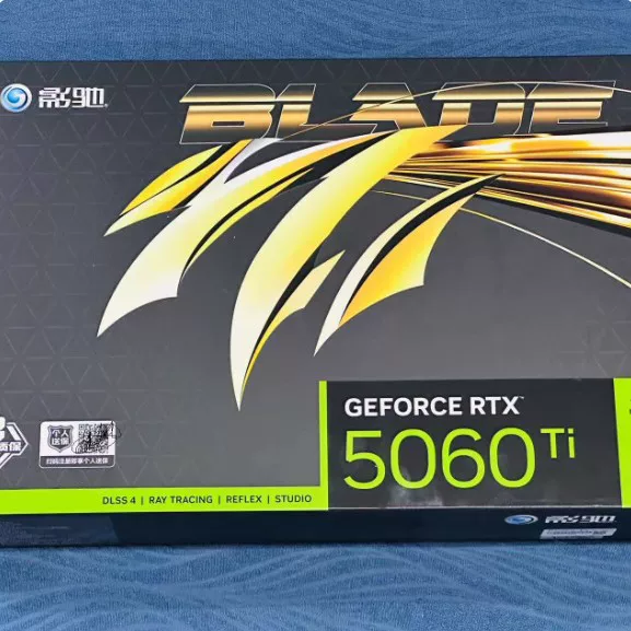 Shadow/Chi видеокарта RTX 5060TI 8G DDR7 Magic Blade