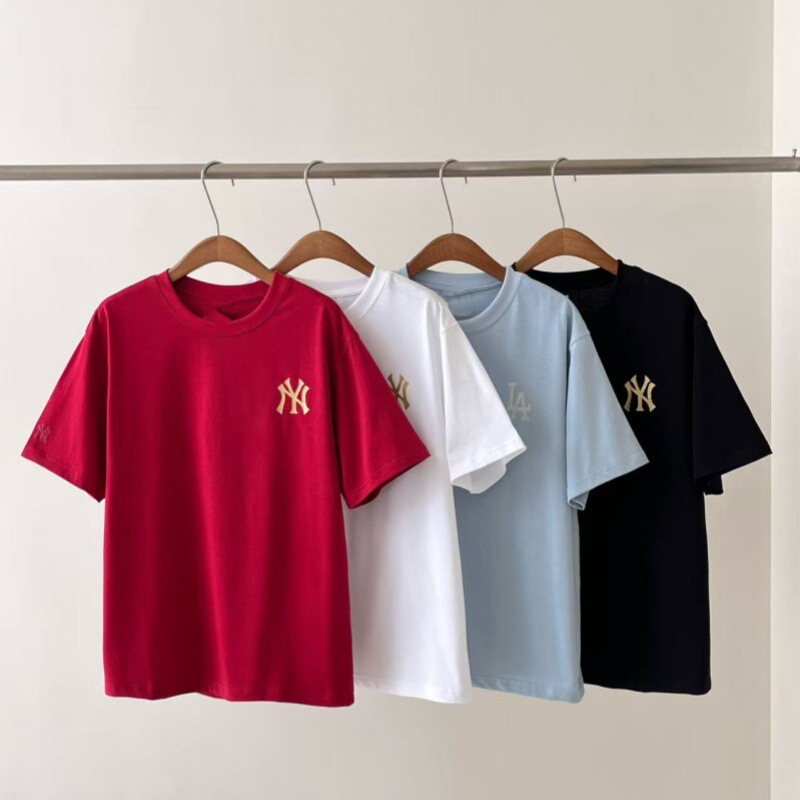 All Three Tags Complete, 26 New Summer Styles, Year of the Horse Zodiac Short-Sleeve T-Shirt with Ny Letter Embroidery, Round Neck Casual Couple T-Shirt All Three Tags Complete, 26 New Summer Styles, Year of the Horse Zodiac Short-Sleeve T-Shirt with Ny Letter Embroidery, Round Neck Casual Couple T-Shirt