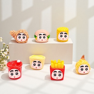 Medium-Sized French Fries and Fried Chicken Kfc Series Xiaoxin Food Toy Resin Small Ornaments Cartoon Cute Creative Cute Small Pendants