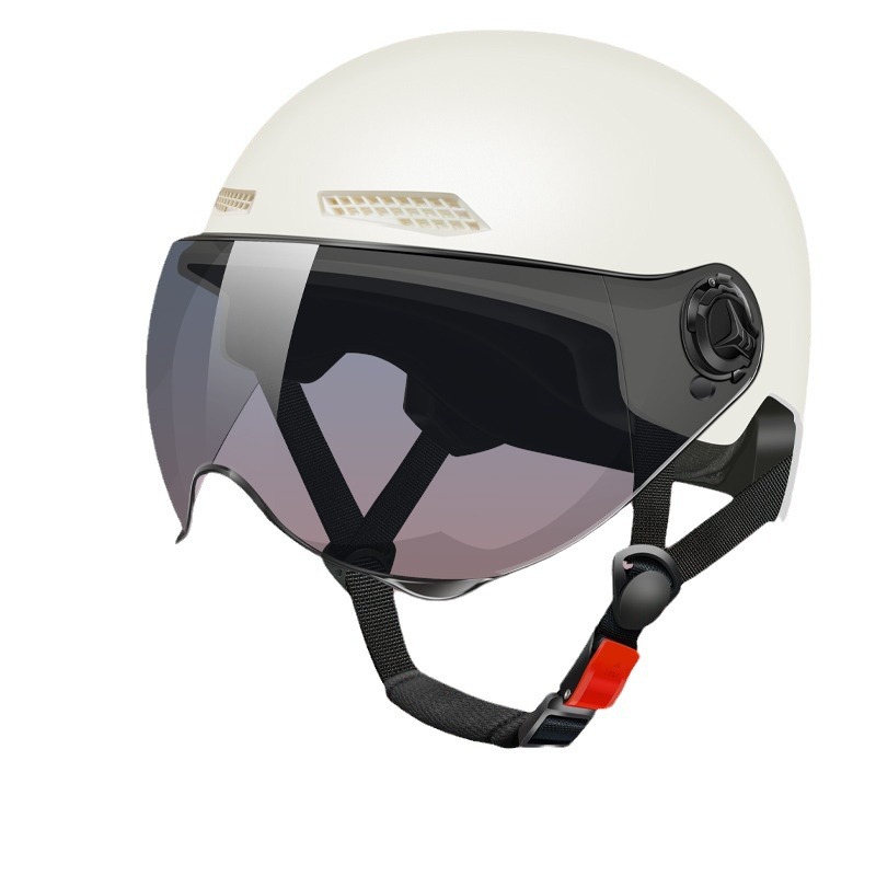 Casco de coche eléctrico con lazo, lindo y divertido para mujer, coche de batería certificado 3c, casco de conducción, universal para todas las estaciones image 6