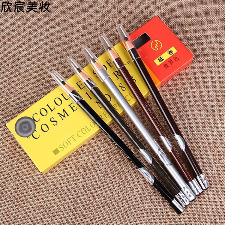 妮莱拉线眉笔 不晕染影楼化妆笔 显色自然眉笔