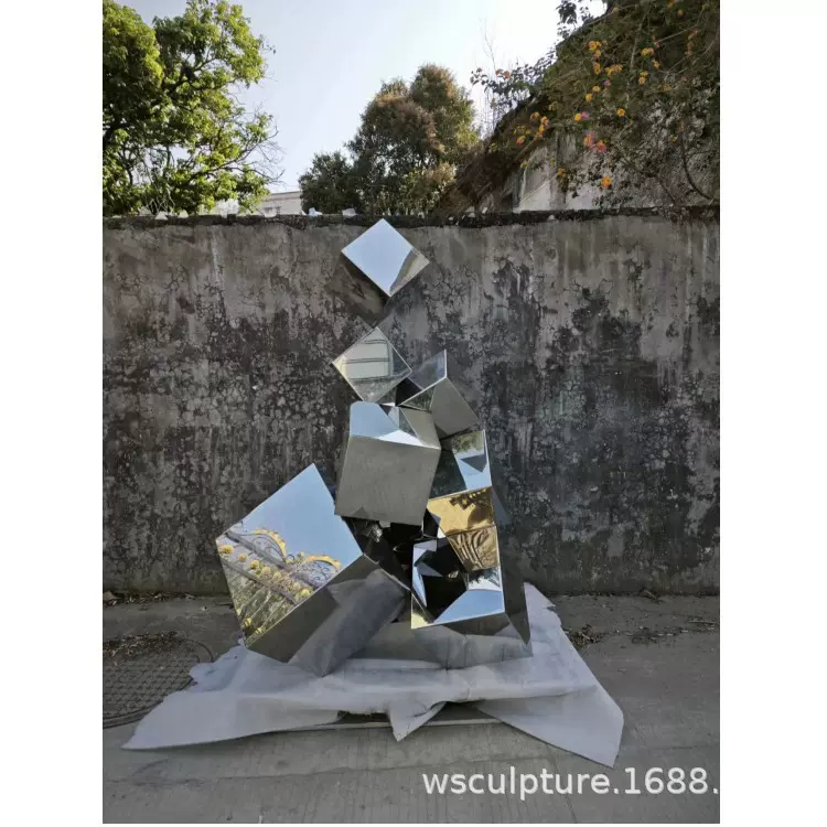 不锈钢雕塑定制 园林景观 不锈钢景观雕塑 不锈钢雕塑厂家 铜制品