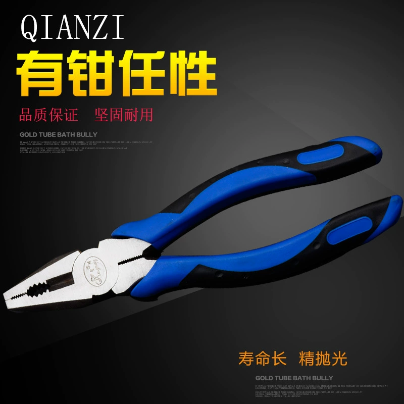 Высокоуглеродистая сталь американские 6-дюймовые 8-дюймовые промышленные стальные плоскогубцы для проволоки многофункциональные трудосберегающие плоскогубцы для резки проволоки вице-плоскогубцы оптом