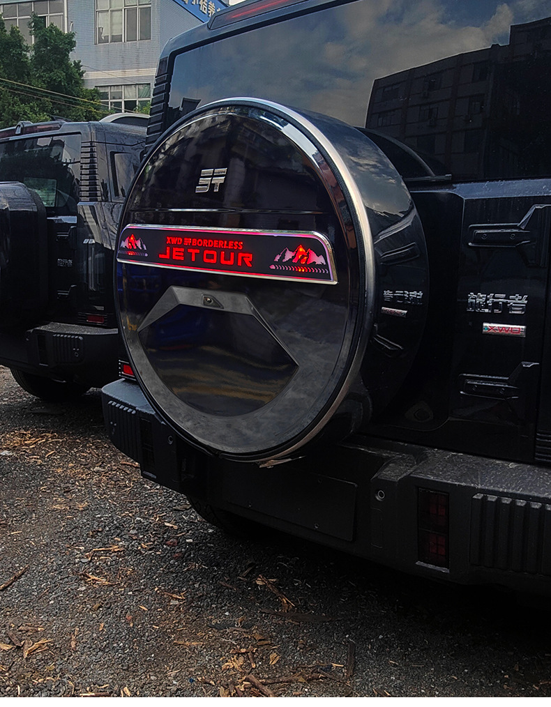 Special Jet Traveler 8AT Full Size Spare Tire Cover Traveler Spare Tire Small Schoolbag Upgraded and Modified Spare Tire Shell