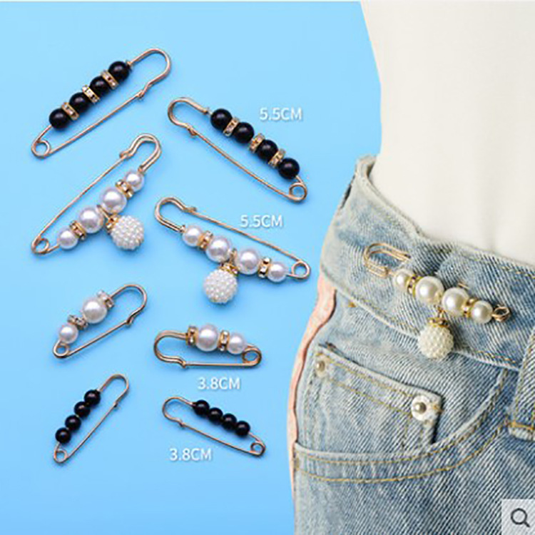 PIN combinación de corrección de cintura artefacto cintura falda de ajuste de cintura anti-exposición hebilla broche mujer ropa fija