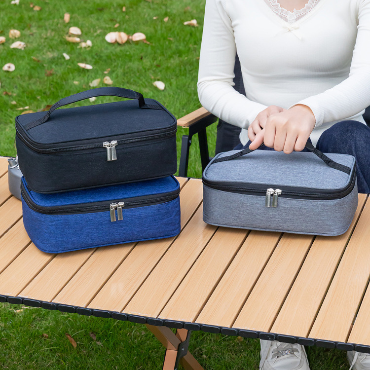 跨境直销小号午餐袋男女保温午餐盒手提小容量便保温包午餐包户外