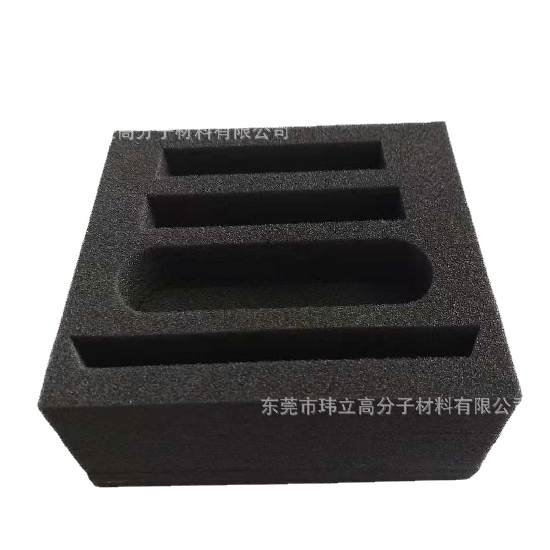 海绵礼盒内衬 工具盒防静电海绵内托 铝箱包装海绵托盘