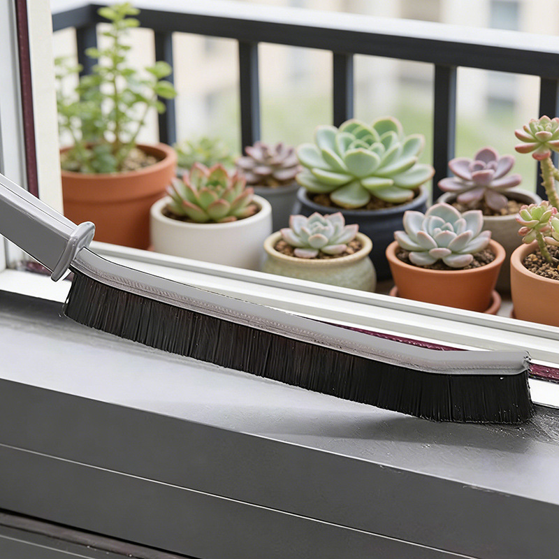 Long Gap Brush for Cleaning Dead Corners, Window Crevices, Grooves, Dust Brush for Cleaning Tile Gaps, Multifunctional Brush for Bathroom Cleaning