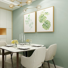 Nordic style Morandi color scheme light gray solid color living room TV background wall paper bedroom non-woven wallpaper