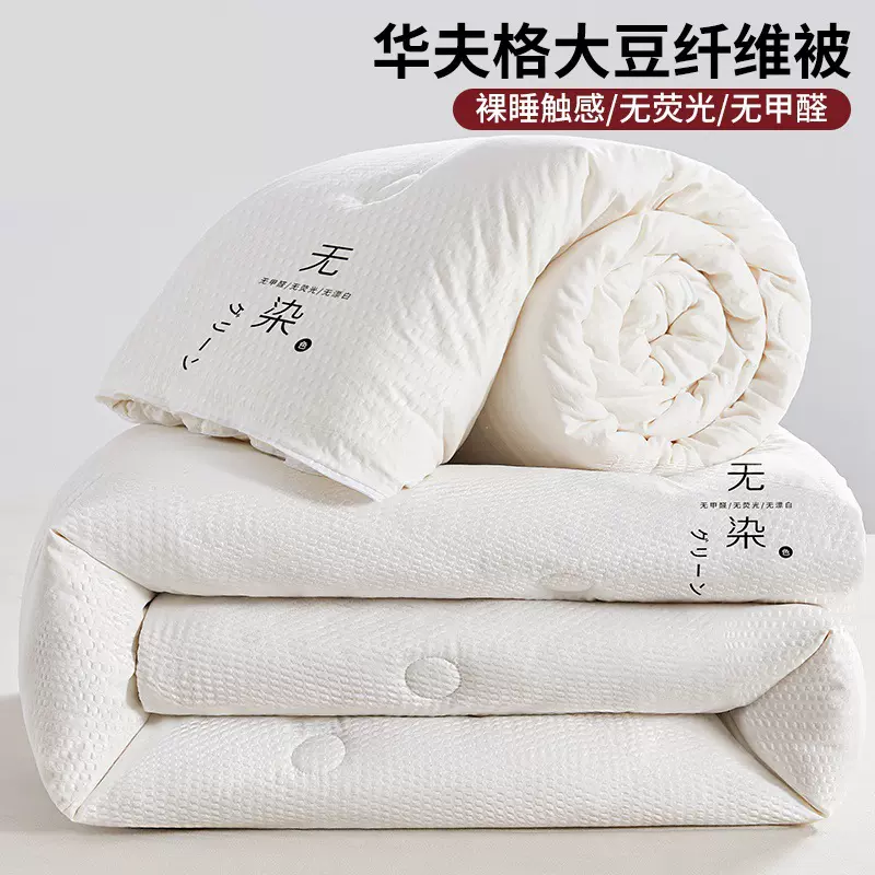 厂家加工定制大豆纤维被加厚秋冬被被芯子母被冬季家用四季可用