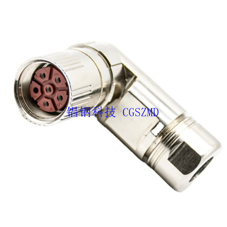 Bayonet Connecting Connector M23 M23-12 90Ȳͷ