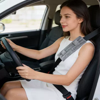 Seat belt shoulder pad Pillow to Prevent Pressure, Cushioning