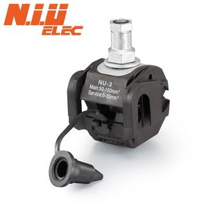 Customizable 1Kv Amp Type Terminal Block Cable Branch Waterproof Insulated Puncture Wire Clamp Nu-3