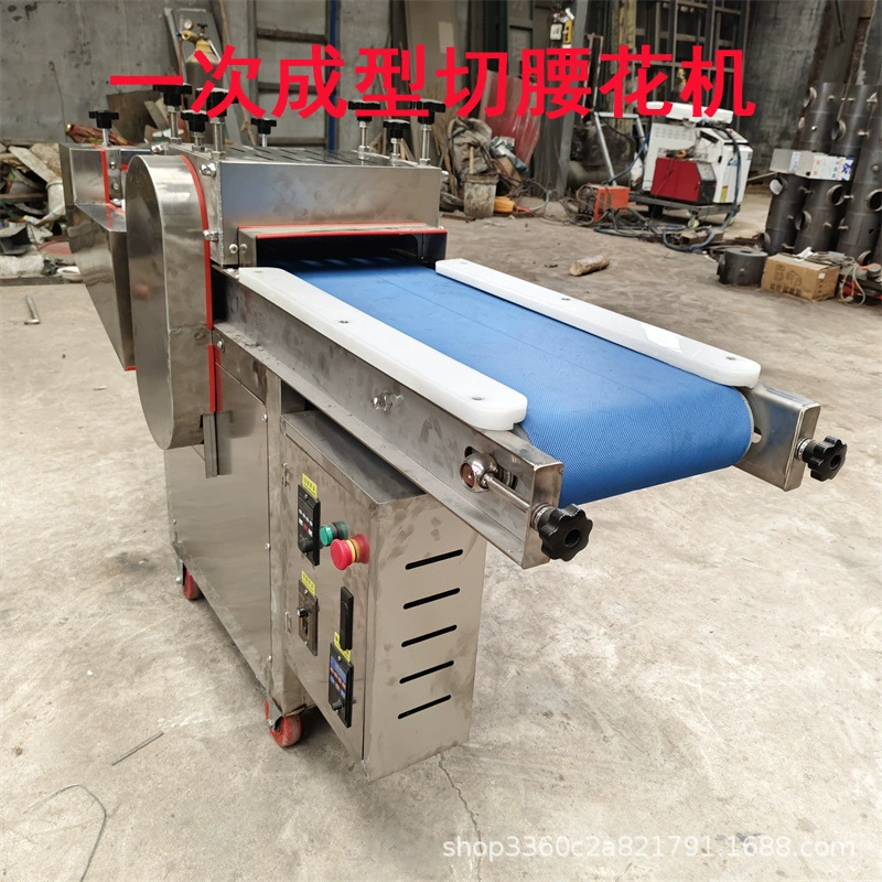 Машина для резки цветов свиньи талии оборудование для тиснения кальмаров Коммерческая машина для резки цветов талии