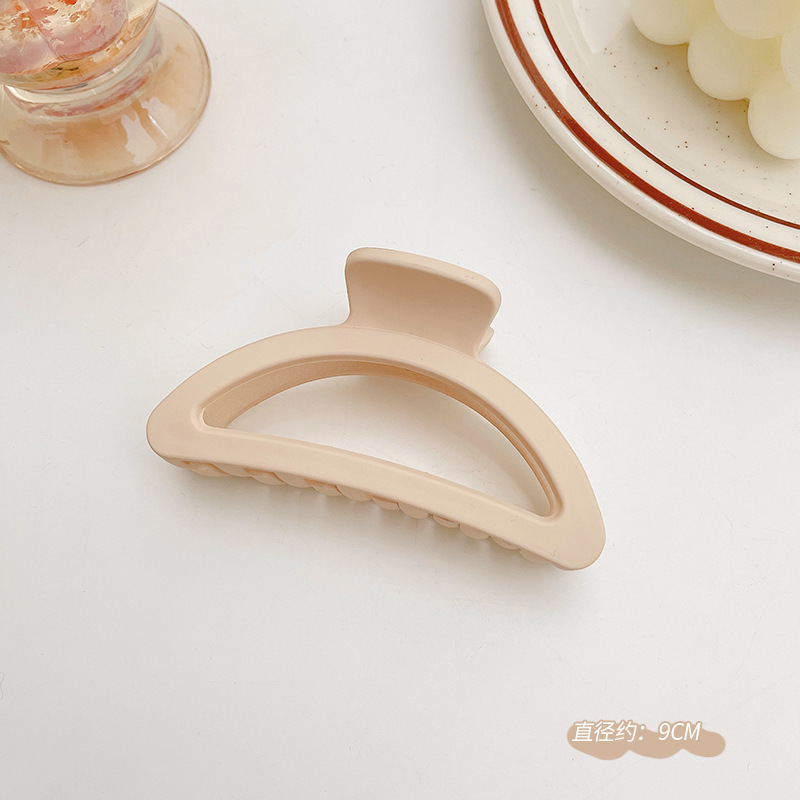 Acrílico grande, pinza de amor, pinza para el cabello, parte posterior de la cabeza femenina, pinza de tiburón, horquilla, pinza para el cabello, tocado, primavera y verano