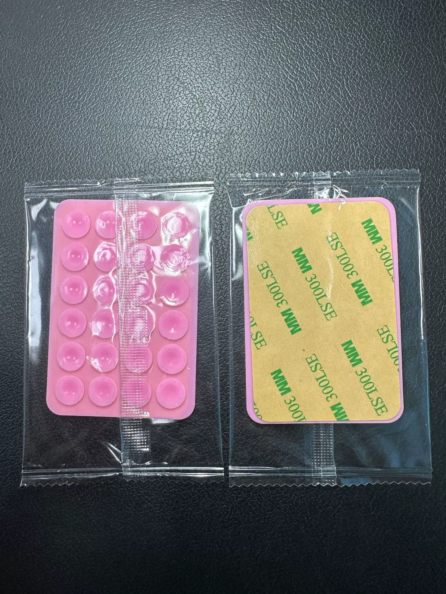 Silicone Phone Holder Pad — Double-Sided Non-Slip Rectangular Adhesive Grip, 8×5.5×0.25 cm