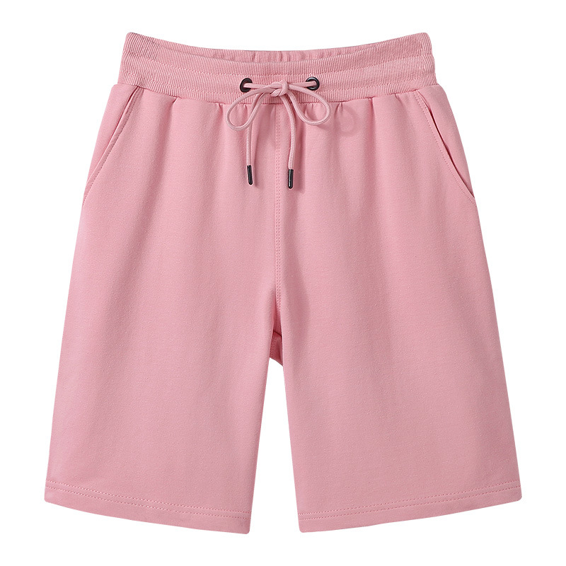 Casual de algodón transfronterizo deportivo transpirable pantalones cortos de verano de piernas anchas rectas grandes pantalones de cinco puntos image 10