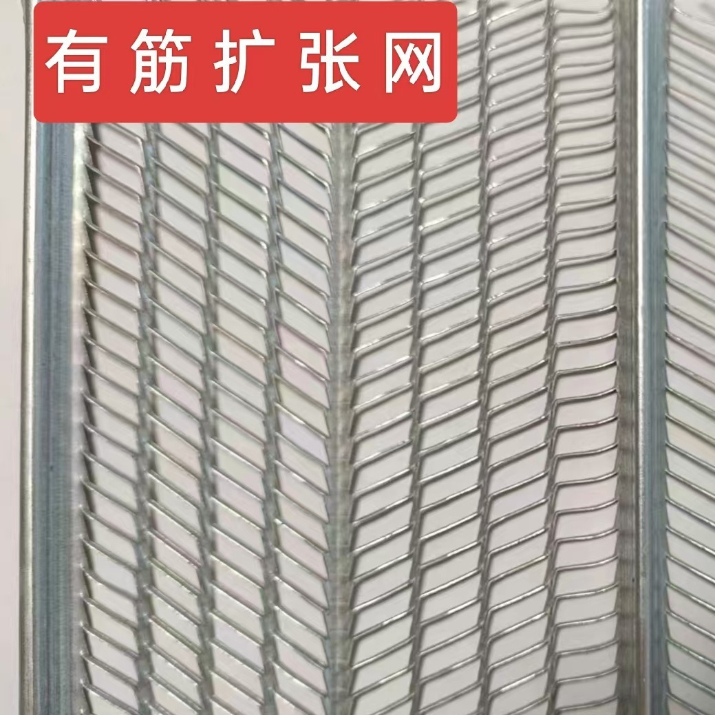 有筋扩张网轻钢别墅建筑喷灌浆免拆模板网金属扩张拉伸钢板网厂家