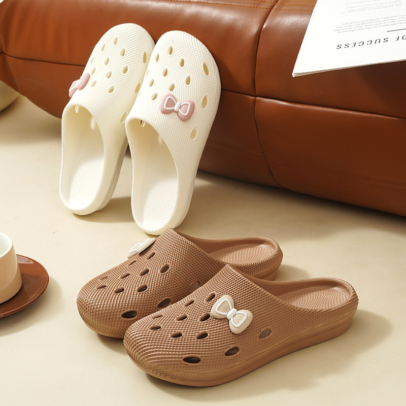 Summer Closed-Toe Sandals for Women, Trendy Clogs, Thick-Soled Non-Slip Fashion Lightweight Casual Non-Slip Beach Shoes