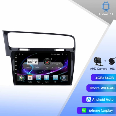 Suitable for 14-18 Volkswagen: DVD Navigation - octa-core-4g64gb-carplay-wifi4g