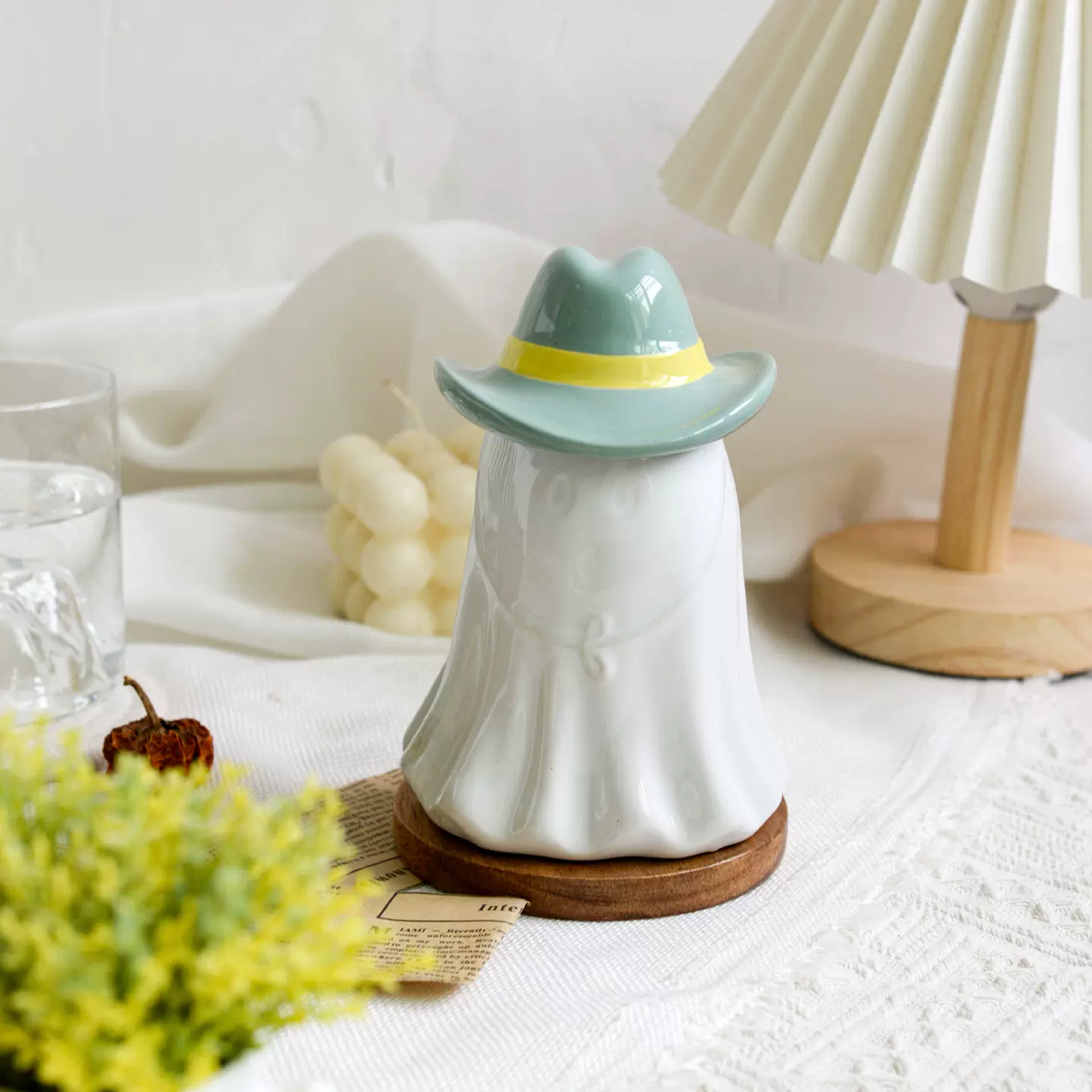 〖创意摆件〗高颜值个性装饰摆件收纳罐幽灵娃娃家居桌面陶瓷摆件