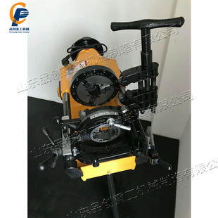Electric hydraulic pipe cutting and threading machine automatic conical pipe thread twisting machine electrical pipe threading equipment