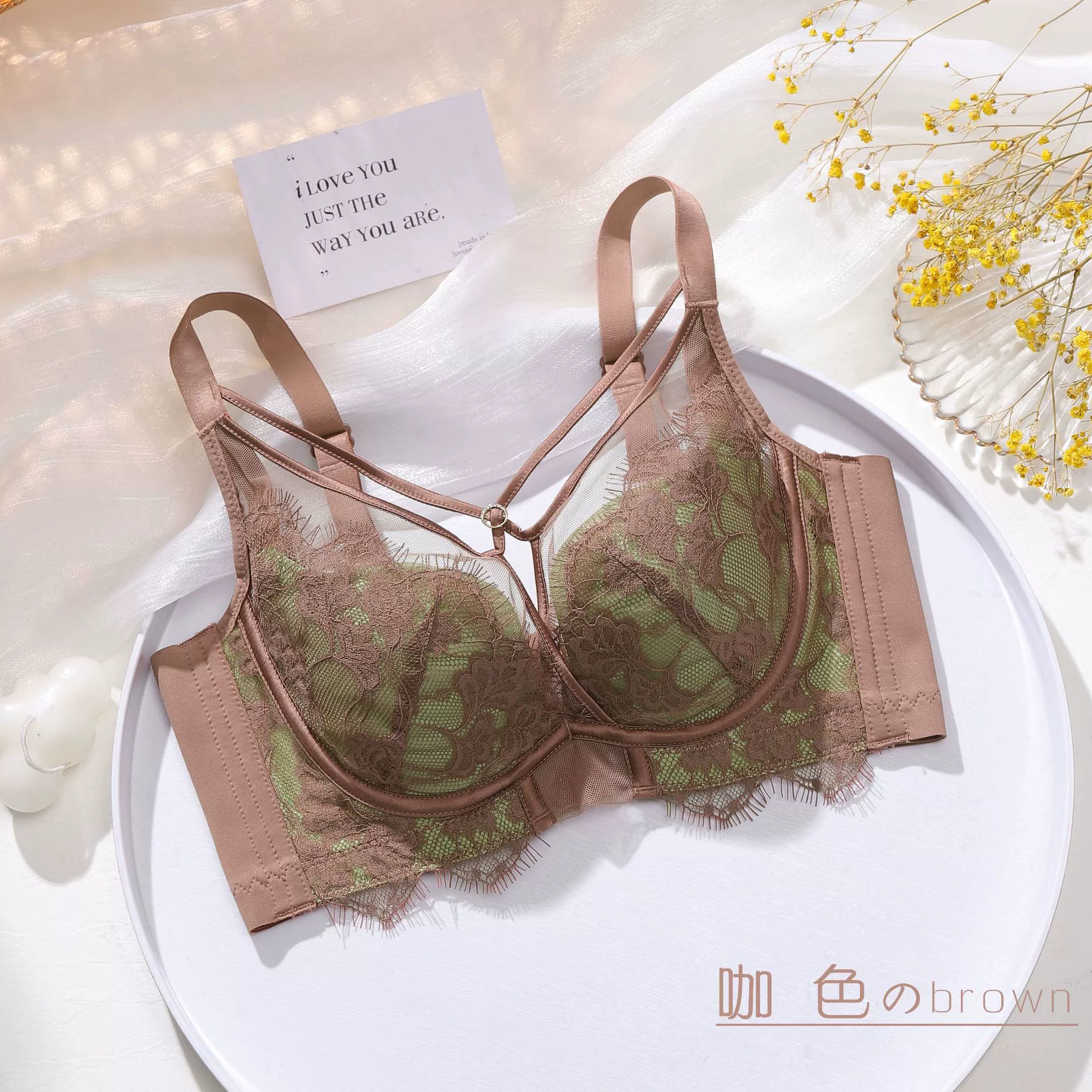 Бюстгальтер Bolsang 391 во французском стиле с цветными блоками и кружевом, тонкий регулируемый бюстгальтер пуш-ап с мягкими косточками, идеально собирающий боковые части груди.