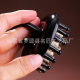 Famous craftsman factory direct sales disc comb massage scalp care natural Meridian comb sandalwood noble sheep nail body brush