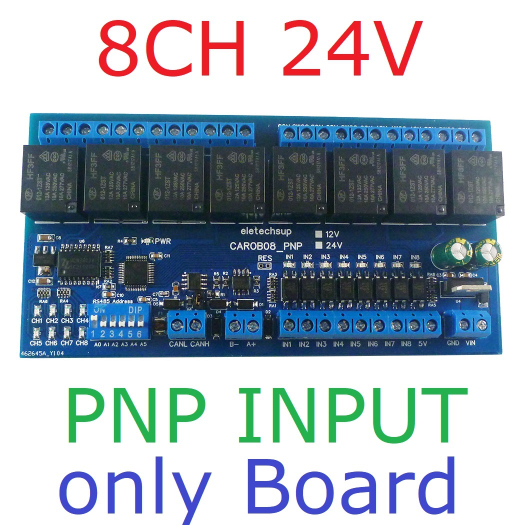 8CH 24V PNP Board*12MA*CAROA04