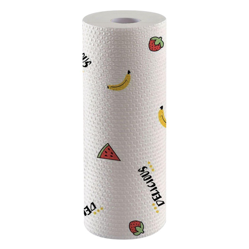 台所の使い捨て乾湿両用皿洗い百洁布台所専用ティッシュは水洗いして怠け者の雑巾を厚くすることができる