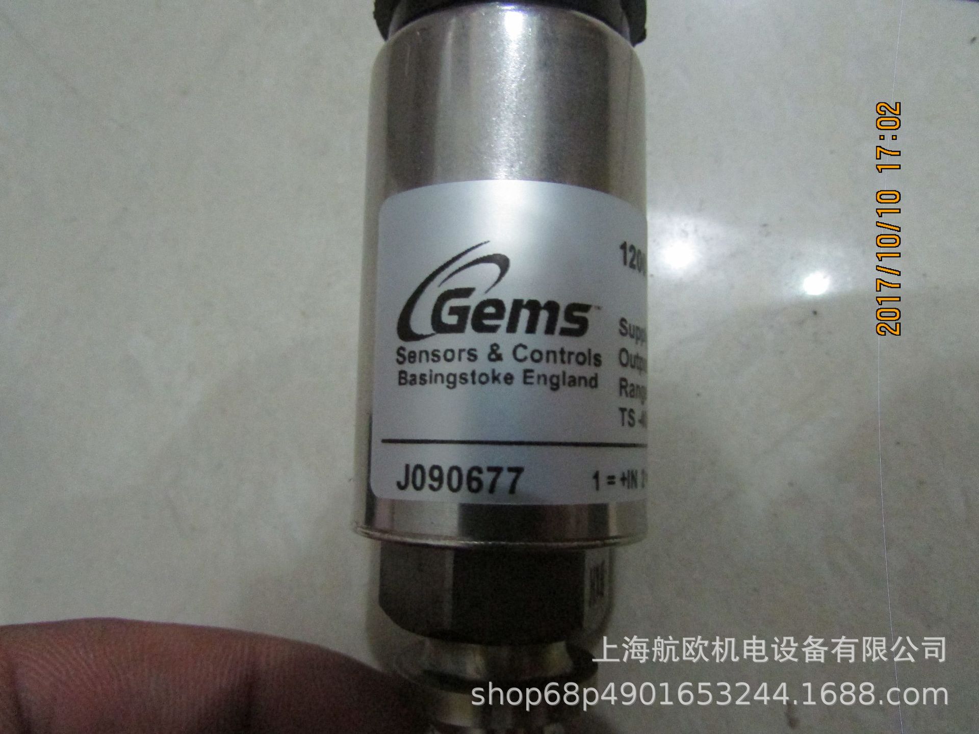 GEMS传感器1200SG1B001A3UA，2200BGB4001A3UA