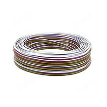 RGBWW�B�Ӿ� 20AWG 6pin�K�� 6pin���ߟ����L�� 1007���ž�