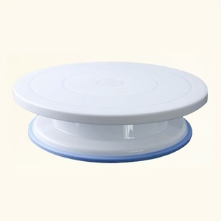Manufacturer Produces Ready-Made Cake Table Turntable Baking Non-Slip Decorating Table Plastic Rotating Decorating Table