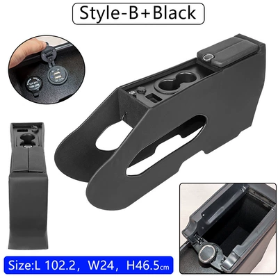 Suitable for Vinfast Vf3 Armrest Armrest box - usb-model-power-port-model