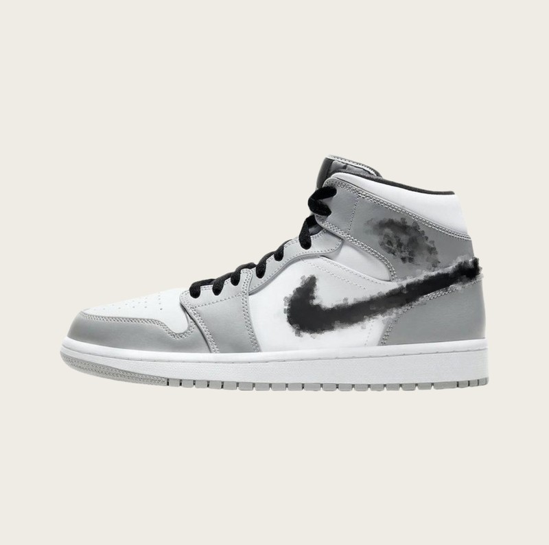 莆田靴クロスボーダー新AJ1ハイトップ外国貿易黒と赤のモカスモークグレー共同ブランドスポーツとレジャーシューズ男性と女性用|undefined