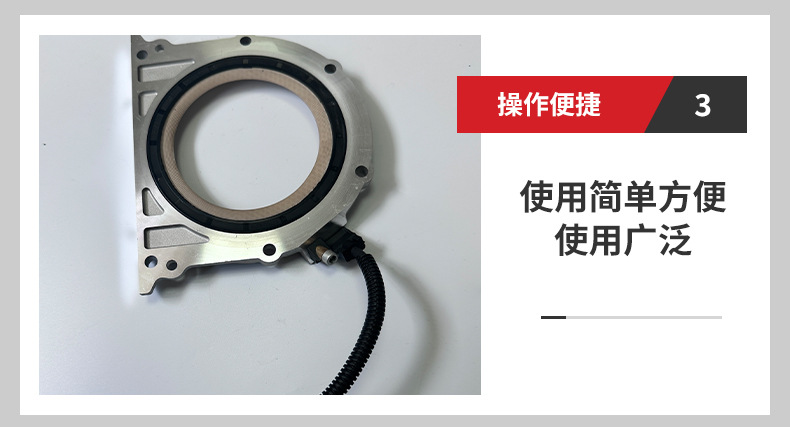 Rear Crankshaft Oil Seal, Crankshaft Position Sensor