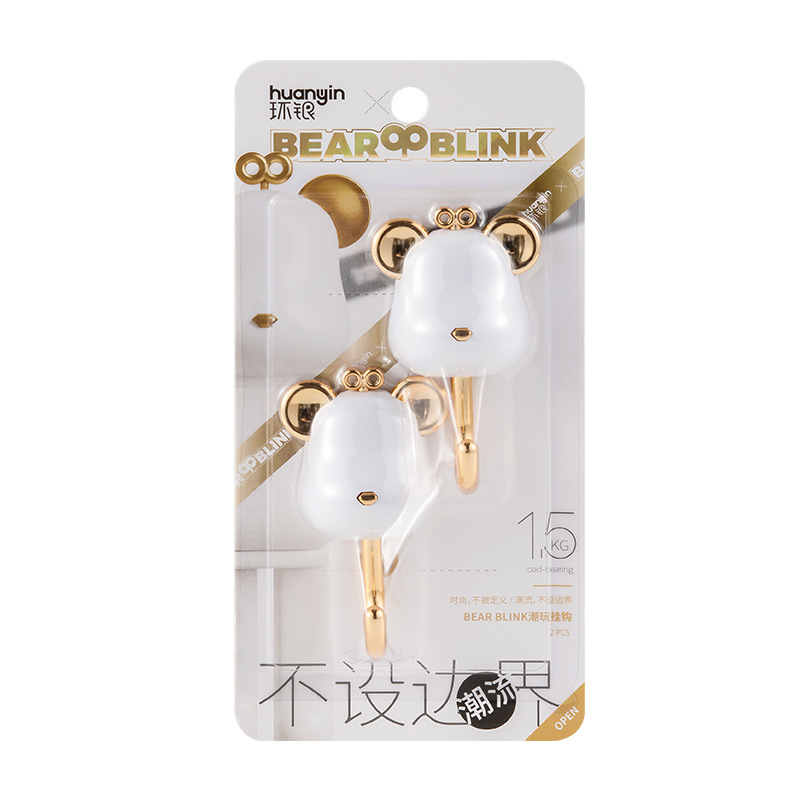 BEAR BLINK 플래티넘 플라스틱 후크