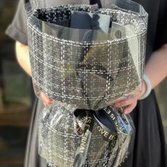 小香風包花神器 手打螺旋透明花瓶塑料劍桶內膽花束包花底座材料