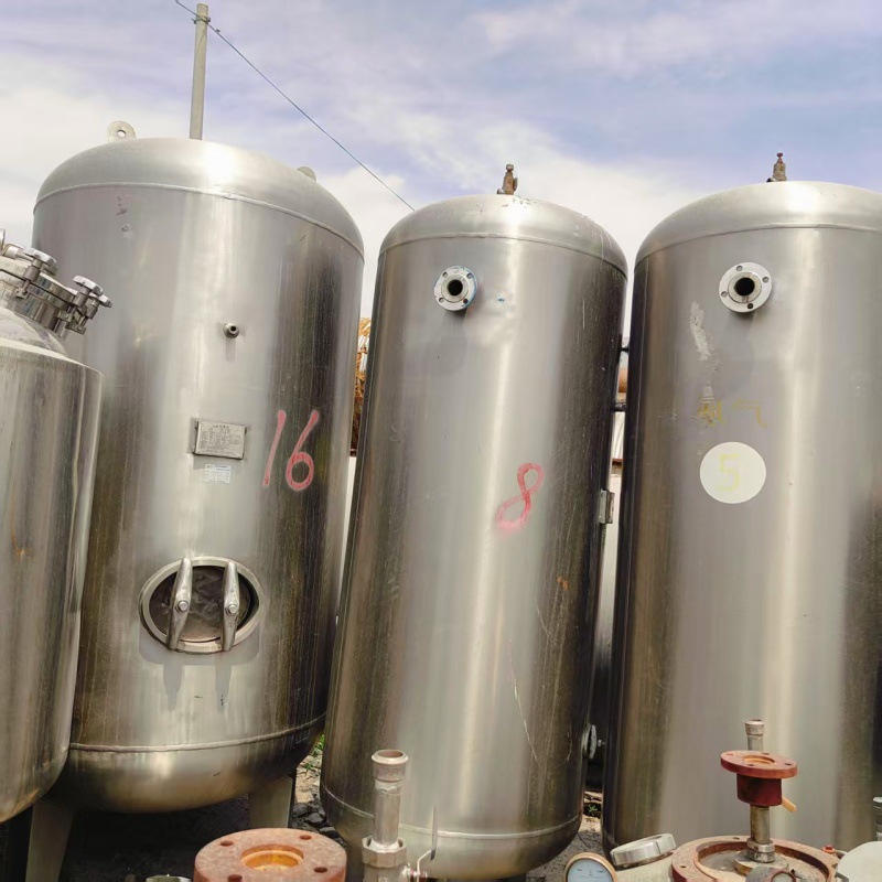 转让二手不锈钢蒸发器 废污水真空蒸发设备 不锈钢蒸发装置