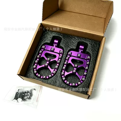 Motorcycle pedals | Cross-Border Accessories Cnc Aluminum - harley-model-purple