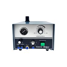 双头刻花辘边机气动微镶雕刻设备手镯戒指珠边机专业打金首饰设备