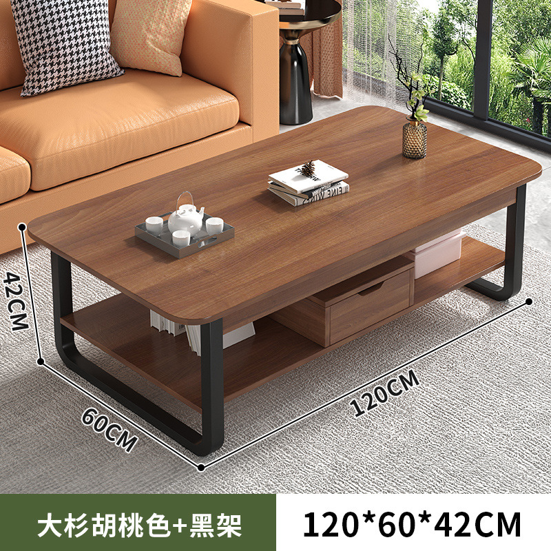 Mesa de té pequeña sala de estar simple simple mesa pequeña casa de sofá de lujo simple mesa creativa moderna mesa cuadrada