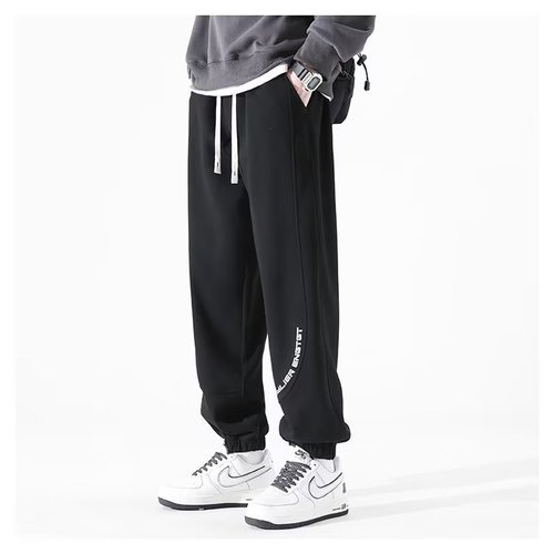 Men's American Sport Pants Spring and Summer Trend Brand Youth High Street Bad Boy Work Trousers Ankle Length Casual Sweatpants