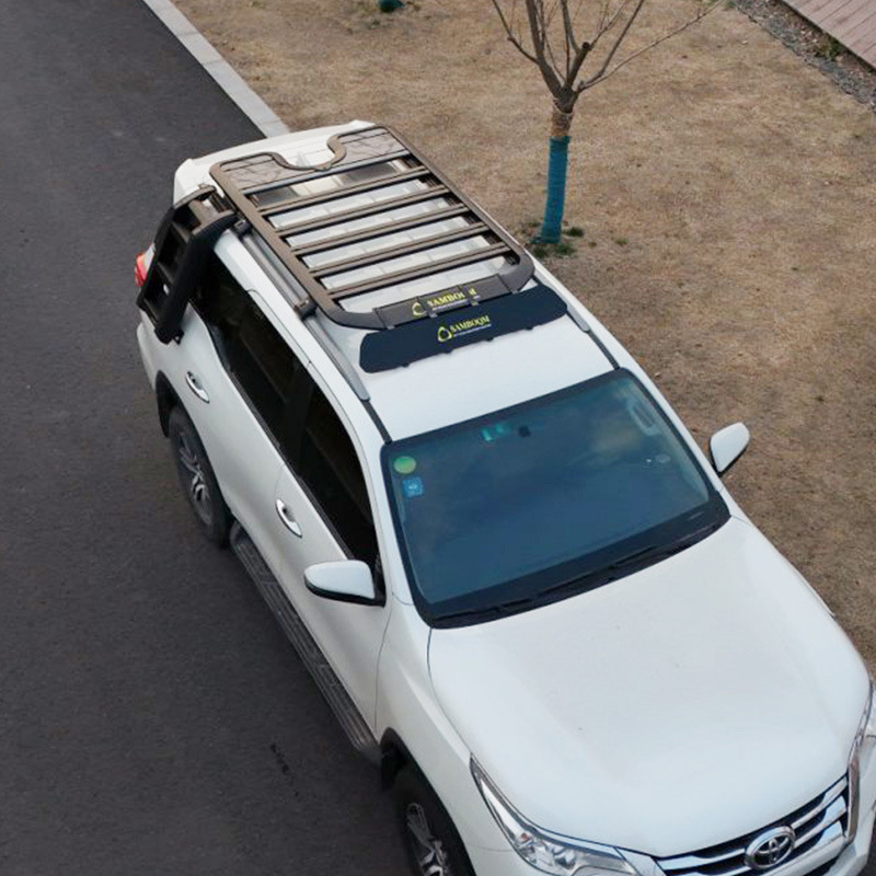 Rooftop Luggage Rack Ladder, Roof Crossbars, Luggage Frame, Off-Road Modification Parts, Expandable Roof Platform