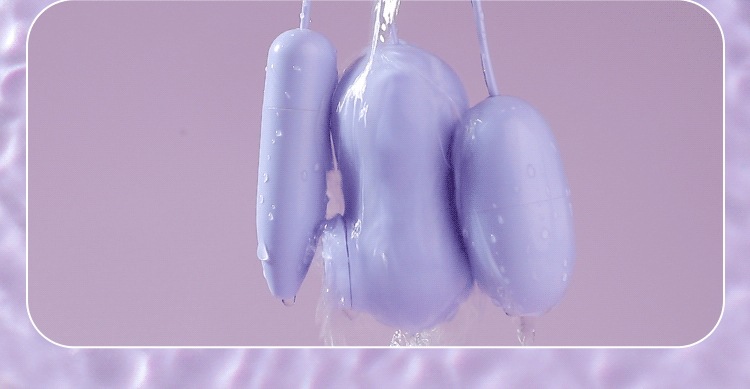 Honey Tide Vibrating Egg with App Control, TPE, Purple, Adult Wellness Device — detail image 26
